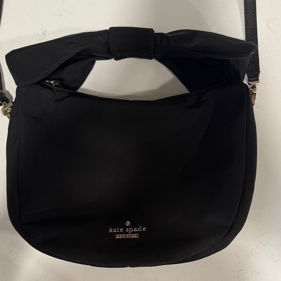 Kate Spade New York Haring Lane Jeny Small Nylon Bow Handle Bag - Picture 1 of 8